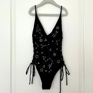 Topshop constellation swimsuit